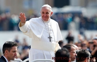 Paus Fransiskus: Diskriminasi Sama Dengan Penghinaan