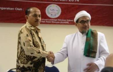 Posma Rajaguguk dan Al Habib Muhsin Ahmad Alattas Lc