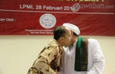 Posma Rajaguguk dan Al Habib Muhsin Ahmad Alattas Lc