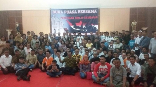 Undang MUI Kota Bogor dan Tukang Becak, Gereja Katedral Bogor Adakan Buka Bersama