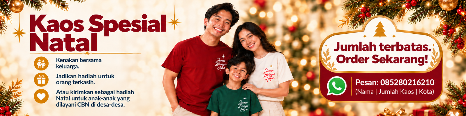 Kaos Spesial natal CBN