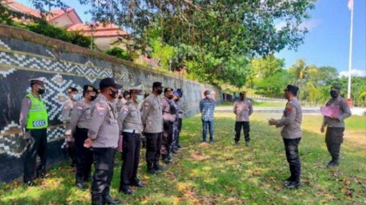 924 Orang Personel Gabungan Polda NTT Bertugas Amankan Perayaan Paskah 2022