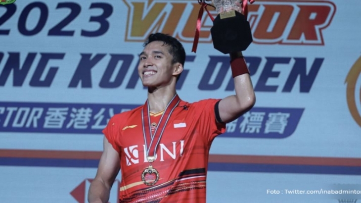 Percaya Kepada Tuhan, Jonatan Christie Juara di Hong Kong Open 2023