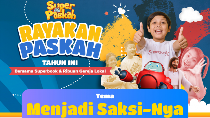 Superbook Super Paskah 2024 Hadir Kembali, Jangan Sampai Ketinggalan Yuk Ikutan!