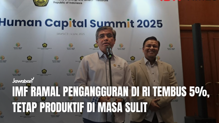 IMF Ramal Pengangguran di RI Tembus 5%, Tetap Produktif di Masa Sulit