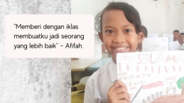 Berdamai dengan Teman Sekelasnya, Afifah Belajar Tentang Artinya Memberi