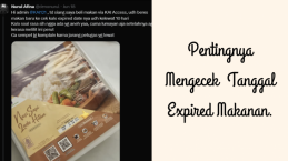 Waspada Makanan 'Kedaluwarsa', Saat Anda Jajan di KAI