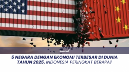 5 Negara dengan Ekonomi Terbesar di Dunia Tahun 2025, Indonesia Peringkat Berapa?