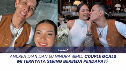 Andrea Dian dan Ganindra Bimo, Couple Goals Ini Ternyata Sering Berbeda Pendapat?