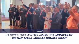 Donald Trump Rayakan 100 Hari Masa Menjabat Presiden dengan Ibadah di Gedung Putih