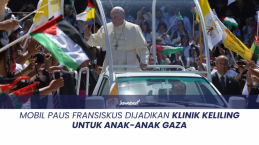 Mobil Paus Fransiskus Dijadikan Klinik Keliling untuk Anak-Anak Gaza