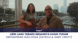 Lirik Lagu Tebaru 'Indahnya Kasih Tuhan' Dinyanyikan Oleh Doxa (Saykoji & Gaby Cristy)