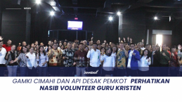 GAMKI Cimahi dan API Desak Pemkot  Perhatikan Nasib Volunteer Guru Kristen