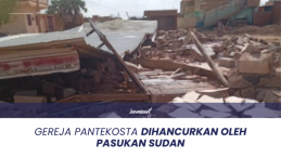 Gereja Pantekosta Dihancurkan oleh Pasukan Sudan