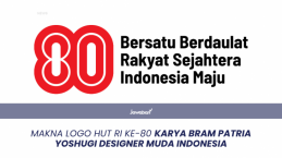 Makna Logo HUT RI Ke-80 Karya Bram Patria Yoshugi Designer Muda Indonesia
