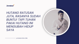 Hutang Ratusan Juta, Rasanya Sudah Buntu! Tapi Tuhan Pakai Hutang Ini Mengubah Hidup Saya