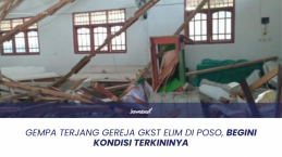 Gempa Terjang Gereja GKST Elim, Begini Kondisi Terkininya