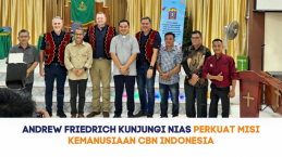 Andrew Friedrich Kunjungi Nias Perkuat Misi Kemanusiaan CBN Indonesia
