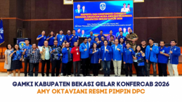 GAMKI Kabupaten Bekasi Gelar Konfercab 2026 Amy Oktaviani Resmi Pimpin DPC