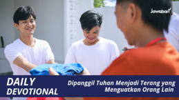 Dipanggil Tuhan Menjadi Terang yang Menguatkan Orang Lain