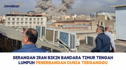 Serangan Iran Bikin Bandara Timur Tengah Lumpuh Penerbangan Dunia Terganggu