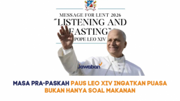Masa Pra-Paskah Paus Leo XIV Ingatkan Puasa Bukan Hanya Soal Makanan