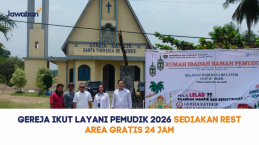 Gereja Ikut Layani Pemudik 2026 Sediakan Rest Area Gratis 24 Jam