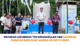 Program Air Bersih Tim Kemanusiaan CBN Hadirkan Harapan Baru bagi Warga Hilihoya Nias
