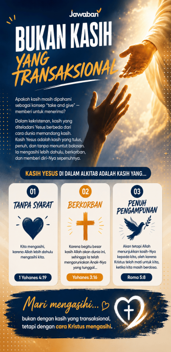 Bukan KASIH yang Transaksional