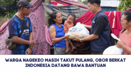 Warga Nagekeo Masih Takut Pulang, Obor Berkat Datang Bawa Bantuan