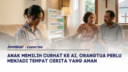 Anak Memilih Curhat ke AI, Orangtua Perlu Menjadi Tempat Cerita yang Aman