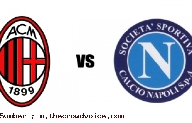 Liga Italia 2013 : Prediksi AC Milan vs Napoli