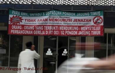 Ketua FKUB Sesalkan Keberadaan Spanduk Penolakan Pembangunan Gereja