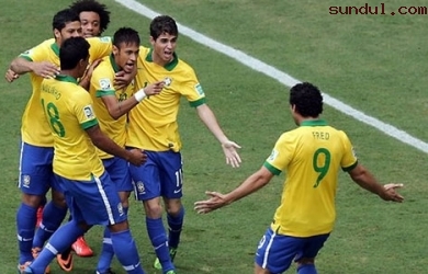 Inilah Perjalanan Brazil Menuju Final Piala Konfederasi 2013