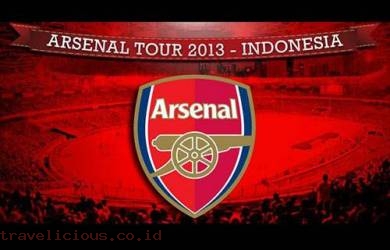 Siang Ini, Punggawa Arsenal Injak Kaki di Indonesia