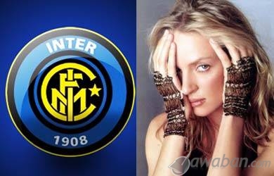 Uma Thurman Ternyata Fans Inter Milan