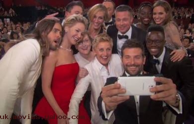 Foto Selfie Ellen dan Artis Oscar Di-retweet Dua Juta Kali