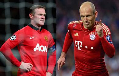 Perempat Final Liga Champions 2014 : Prediksi Manchester United vs Bayern Munchen