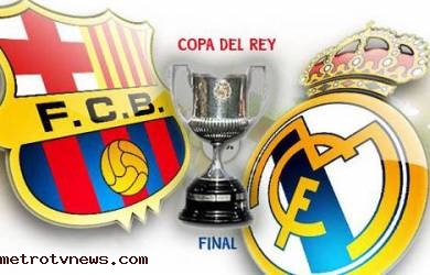 Final Copa Del Rey : Prediksi Pertandingan Barcelona vs Real Madrid