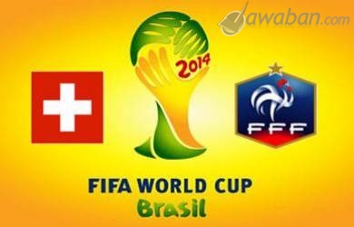 Piala Dunia 2014: Swiss vs Prancis 2-5