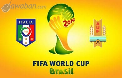 Piala Dunia 2014: Italia vs Uruguay 0-1