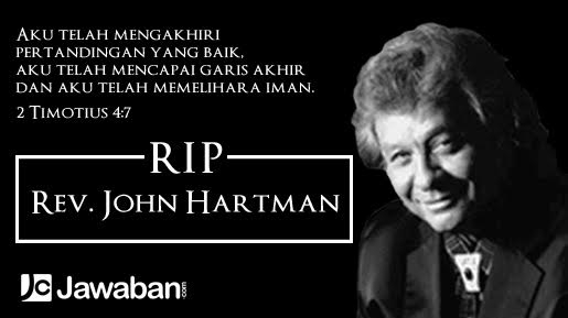 Teladan Hidup, Rev. John Hartman Hembuskan Nafas Terakhir di Indonesia