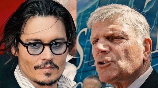Tidak Bercanda, Putra Billy Graham Doakan Johnny Depp Bisa Bertobat Suatu Hari Nanti