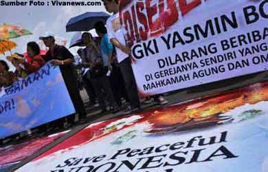 Jemaat GKI Yasmin : Presiden SBY Harusnya Belajar Dari Jokowi