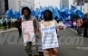 Berita Foto : Demonstrasi di Jakarta, Peringati Hari Buruh Sedunia