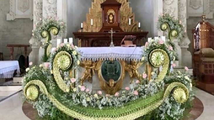 Menjelang Minggu Palma Ikatan Perangkai Bunga Indonesia Menghias 14 Gereja
