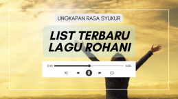 10 Lagu Rohani Ini Bisa Anda Gunakan untuk Mengungkapkan Rasa Syukur