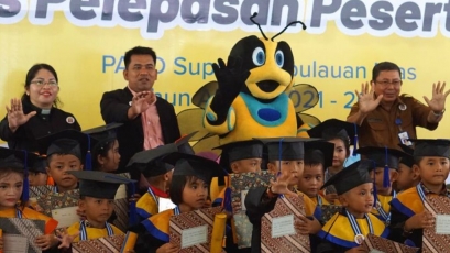 Puji Tuhan! Anak-anak Angkatan Pertama PAUD Super5 Sudah Lulus!