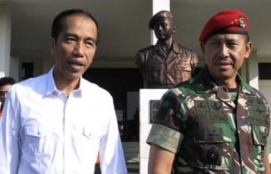 Kopassus Akan Bantu Jokowi Bersihkan Sungai Ciliwung