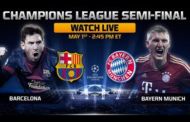 Semifinal Liga Champions 2013 : Bayern Munchen Ciptakan All Final Jerman